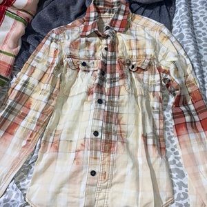 Hollister flannel, it has been bleached !